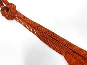 正絹　夏用　手組帯締め